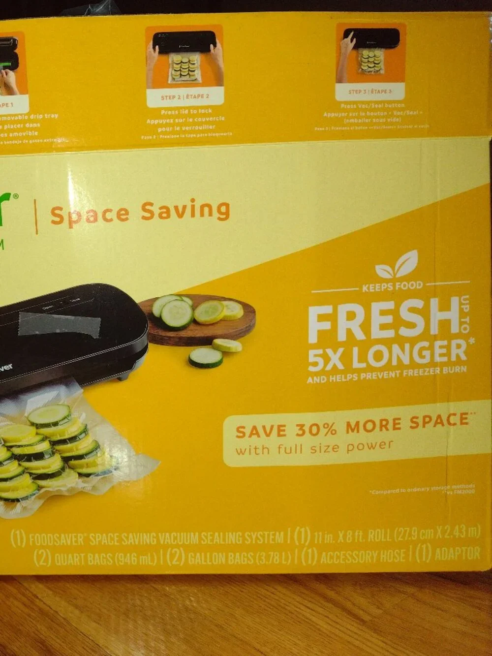 NIB Food Saver,#1  Vacuum Sealing System